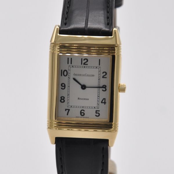 FS: Jaeger-LeCoultre Reverso Classique 18k Yellow Gold Black 250.1.09 ...