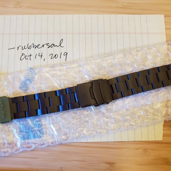 [WTS] Strapcode 20mm PVD Coated Super Oyster Bracelet Straight