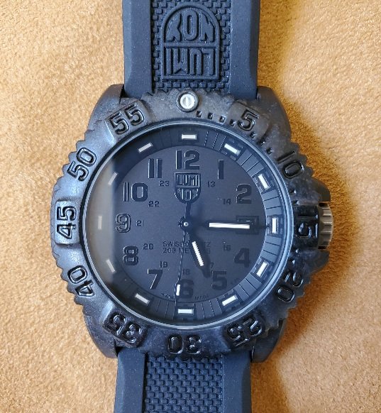 Luminox Blackout EVO Navy Seal Black Dial 3050 3950 3051.BO 110 USD WatchCharts Marketplace