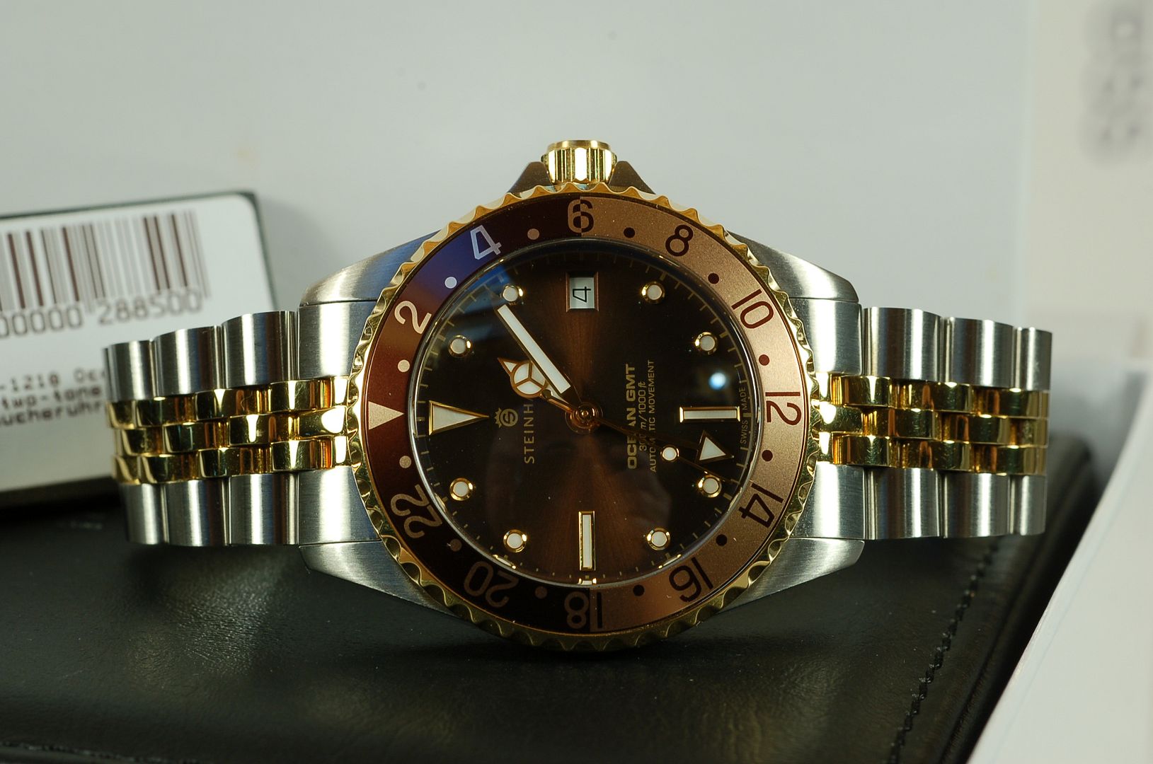 FS: Steinhart Ocean 39 GMT 2-Tone Chocolate | WatchCharts Marketplace