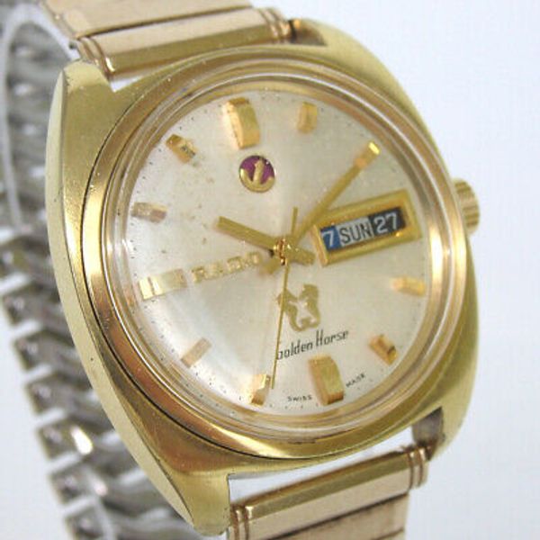 RADO Golden Horse 11817自動巻 ジャンク品 Authentic RADO Golden Horse 11817 Watches Mechanical