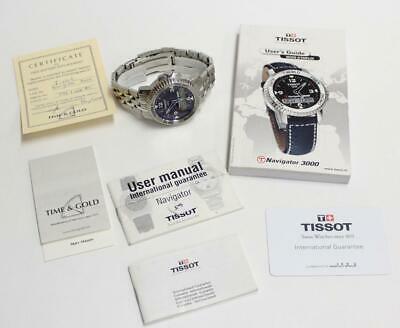 Tissot navigator 3000 clearance manual