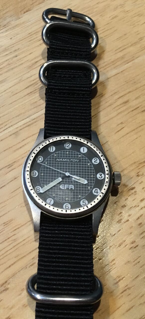 Hamilton EFA (Engineered For Action) | WatchCharts Marketplace