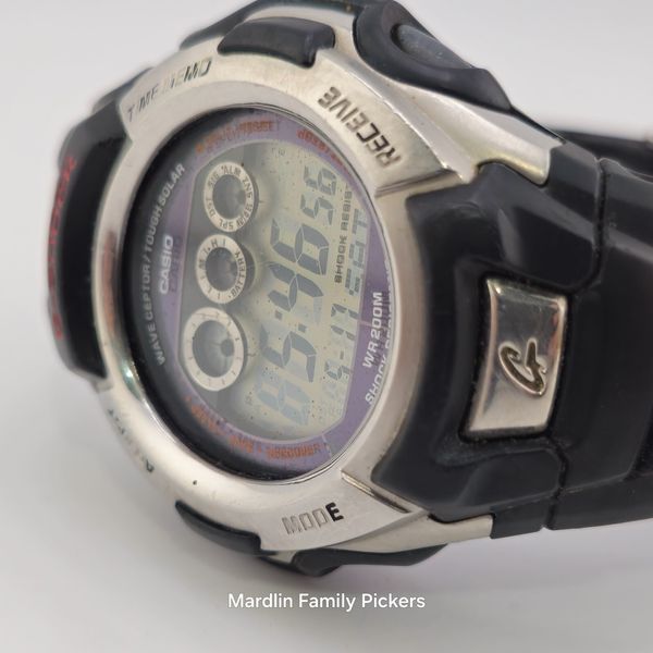 Casio G-Shock GW-500A Wave Ceptor Solar Watch 2688 Tested Working ...
