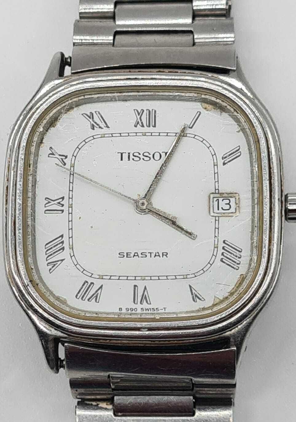 Tissot Seastar Octagonal コンビカラー 1980年代 Vtg 1980s Tissot Seastar Octagonal Two Tone Quartz Date