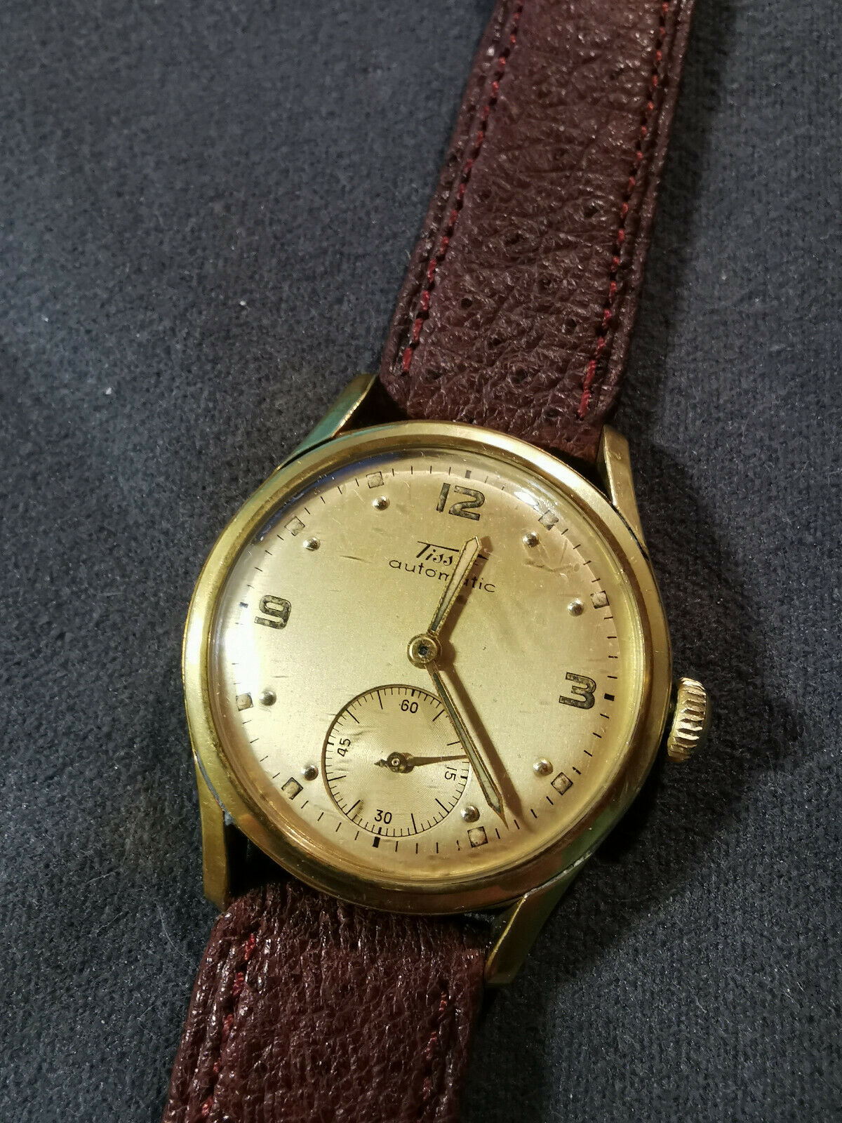 Mouvement Tissot Calibre 28.5R621 - Pièce Détachée Référence 282015R - Ressort à Joug - Neuf