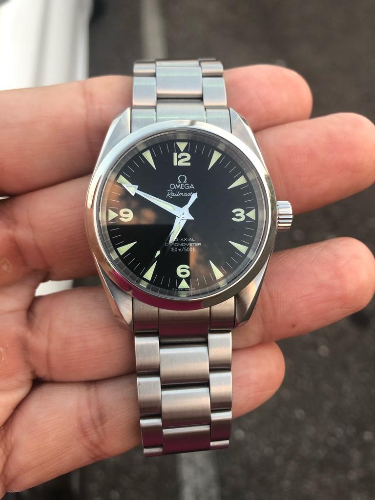 Omega railmaster 2504.52 best sale