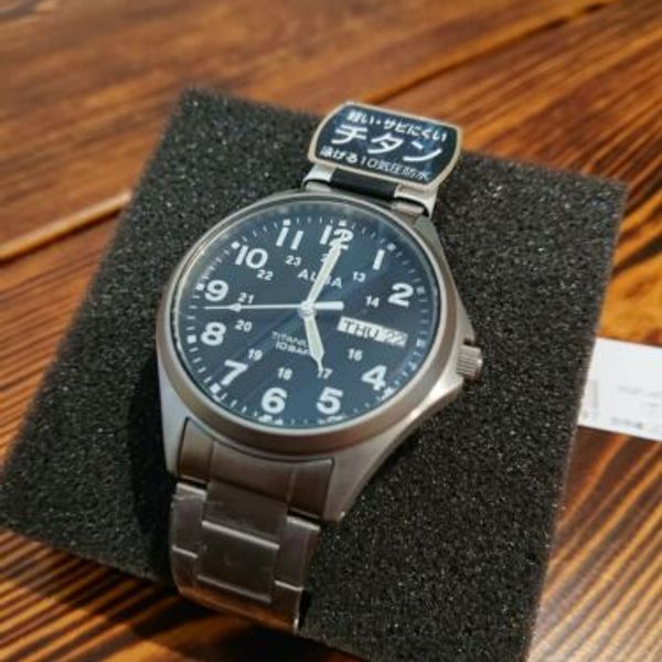 Seiko Alba AQPJ402 Titanium Watch | WatchCharts
