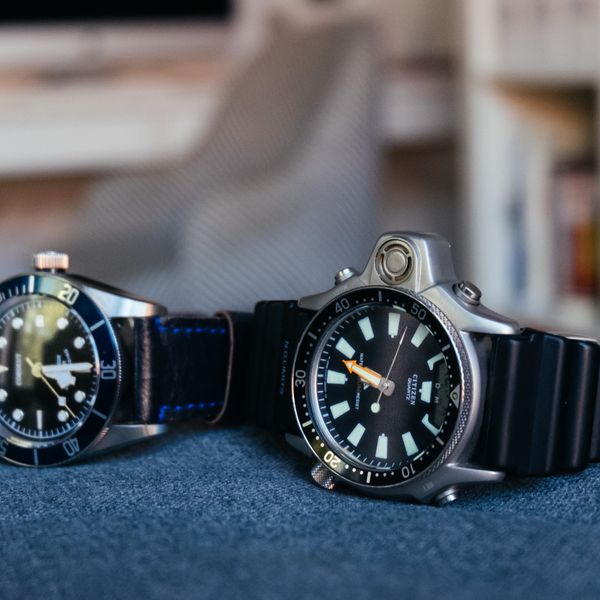 [WTS] Citizen Aqualand C023 Depth Gauge watch and Black Bay