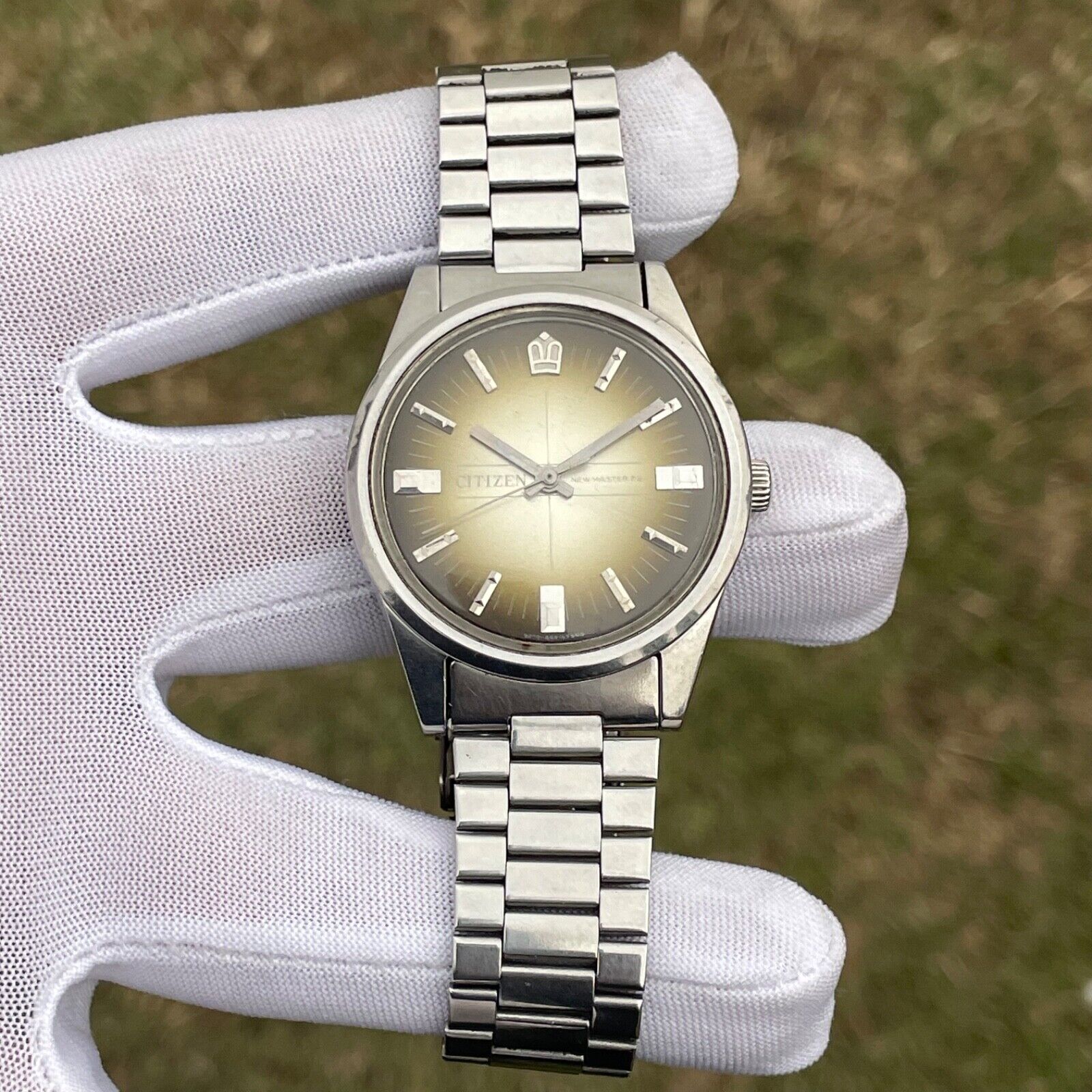 Vintage Citizen Manual winding New Master 22 Made in Japan Mens