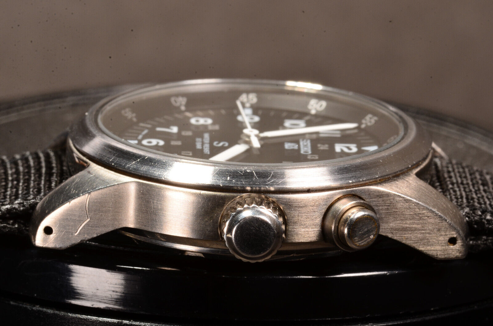 Seiko 5M22-6C20 SCFT001 SUS Black Military dial AGS/Kinetic