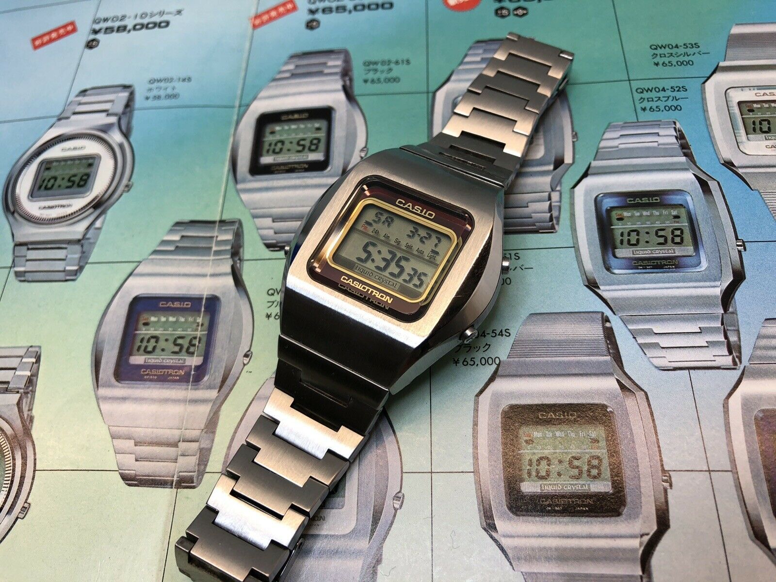 M6/039 CASIO カシオ カシオトロン 腕時計 TRN-110 Yahoo!オークション