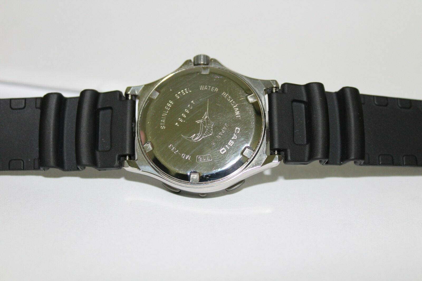 VINTAGE CASIO MD 733 ,MENS,20BAR, MARLIN DIVER,MOON PHASE,,JAPAN |  WatchCharts Marketplace