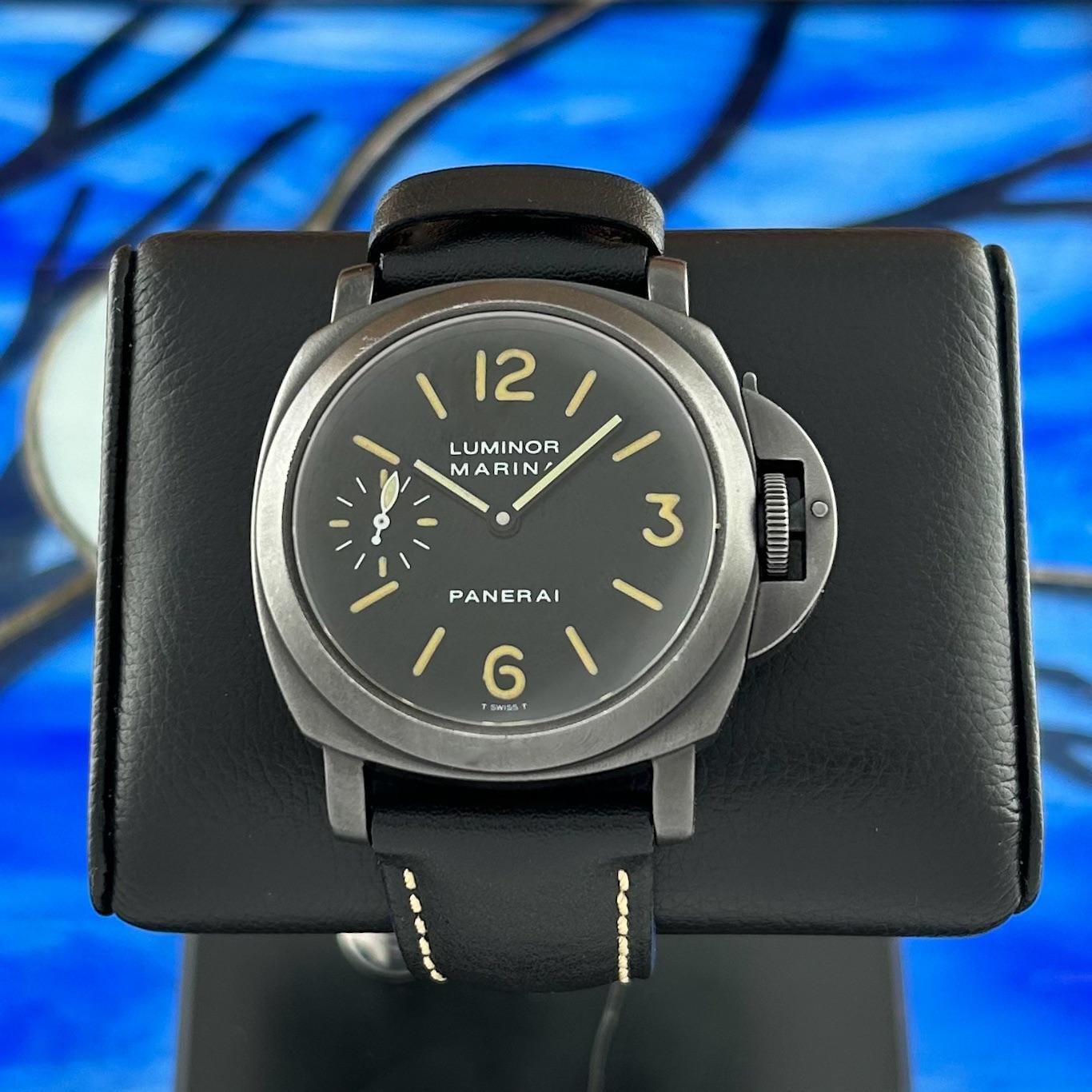 WTS PANERAI PAM00004 RARE Tritium Dial B Series PVD Stainless