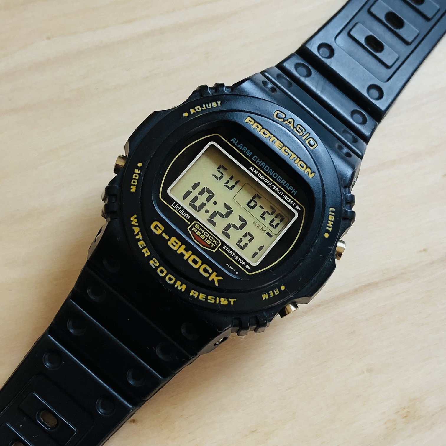 FS: Casio G-Shock DW-5700C-9GV 200M Module 901 Japan H | WatchCharts  Marketplace