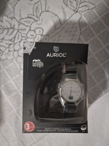 Auriol® Men's Watch Leather Strap Stainless Steel Case Waterproof, Strap. :  Amazon.de: Fashion