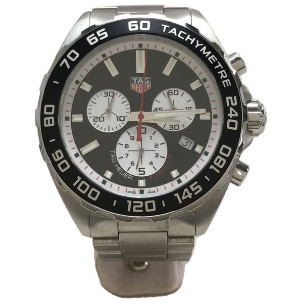 [Used] TAG Heuer Quartz watch / Analog / Stainless steel / BLK / SLV