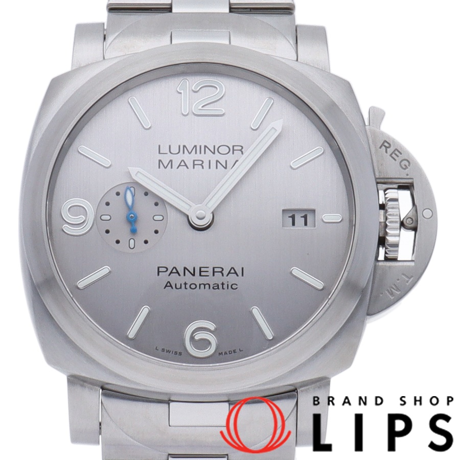 Panerai Luminor Marina Men s Watch PAM00978 SS Silver Dial