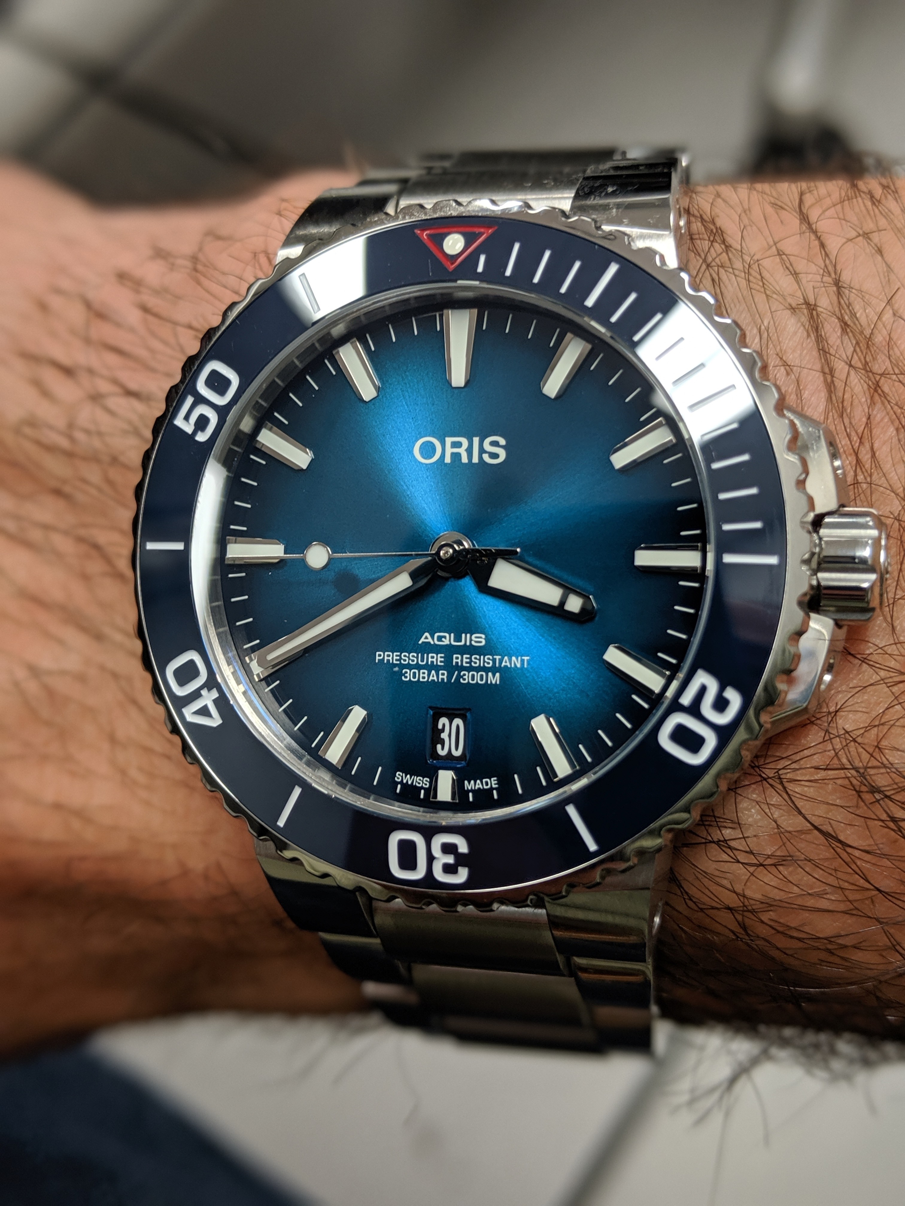 WTS Oris Aquis Clean Ocean limited edition WatchCharts Marketplace