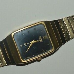 Vintage SEIKO SX Watch 5Y95-5000 Quartz Unisex Black Dial  display picture 1