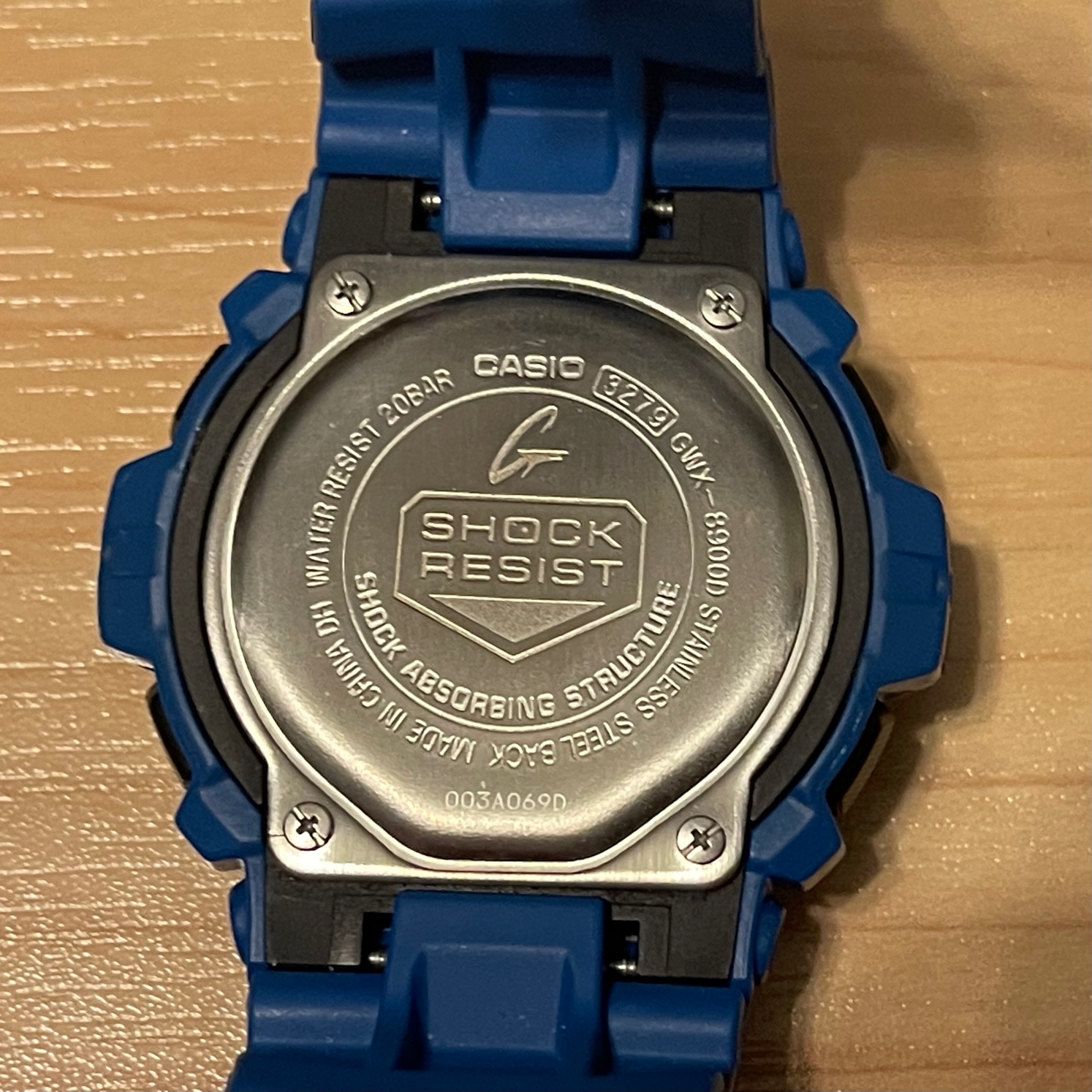 WTS] Casio G-Shock GWX-8900D-2 G-Lide Blue Tide Moon Graph Tough