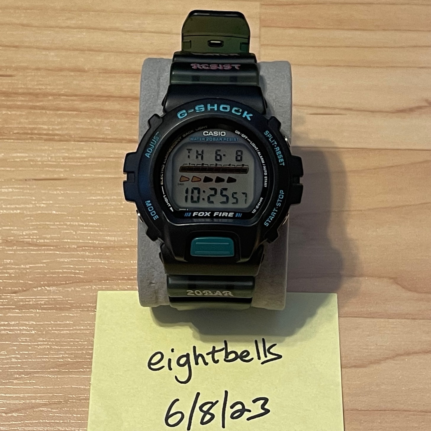 WTS] Casio G-Shock DW-6620-3 Scorpion Fox Fire Japan M 1199 Module