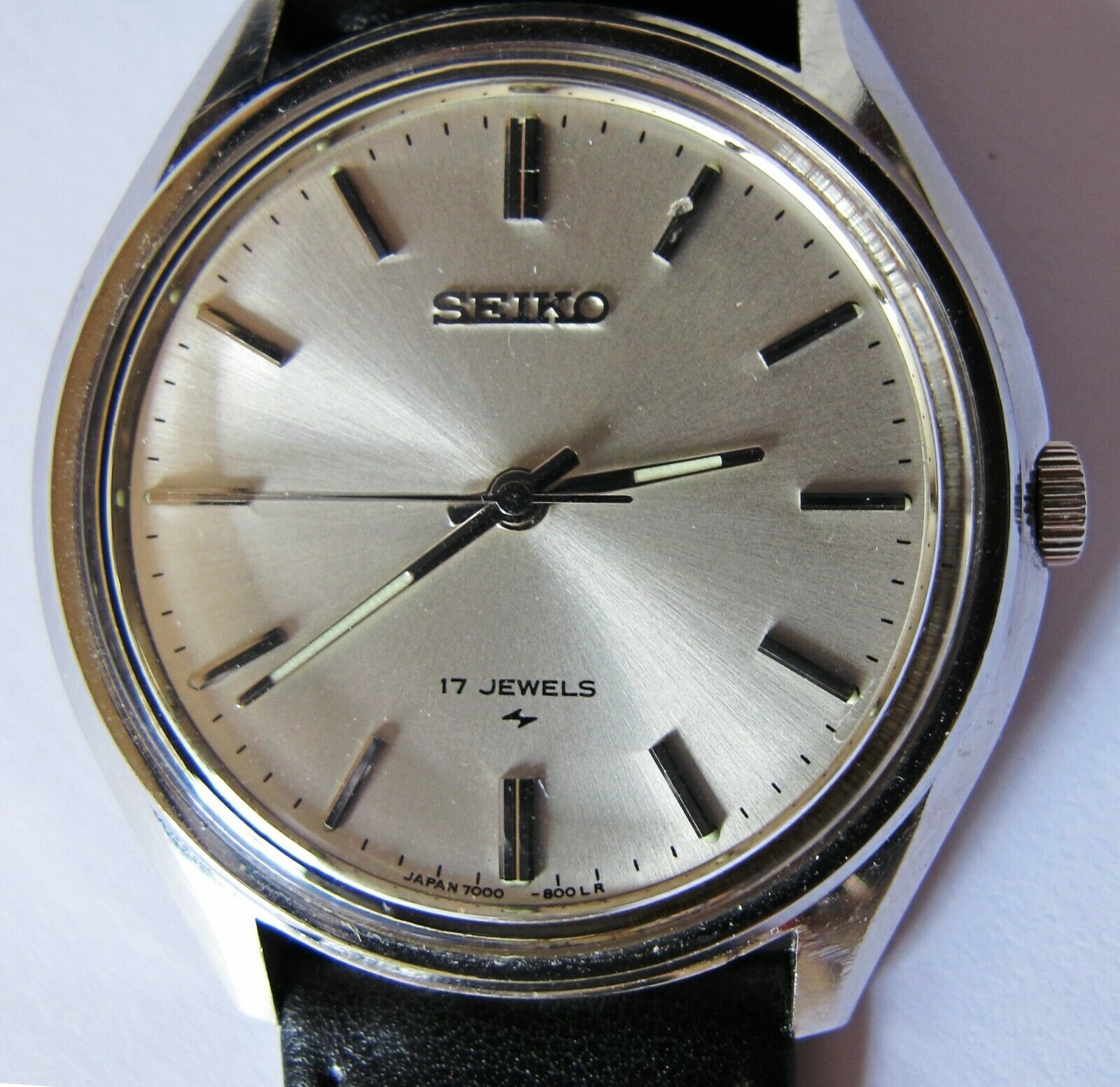 Vintage 1981 Seiko 7000 8000 Cal. 7000A Handwound Movement