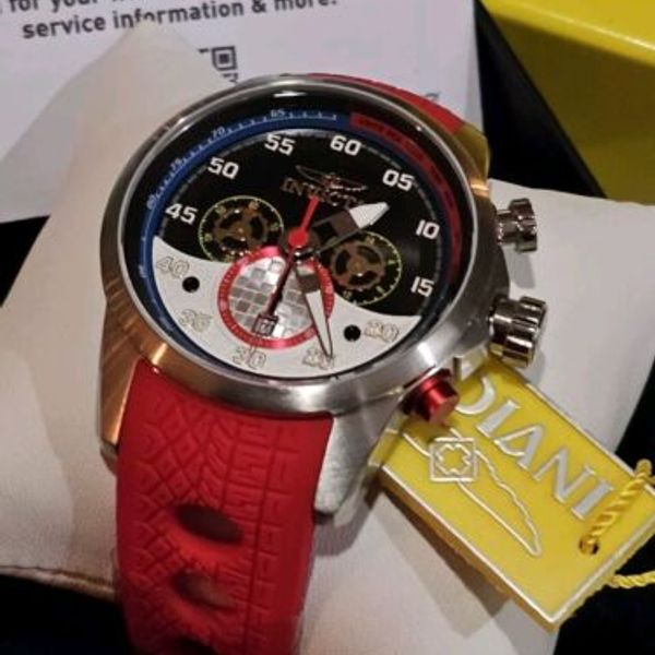 Watch Rally Brand Invicta â S1 Rally â Spinning Dials Chronograph Red - Mens Watch ...
