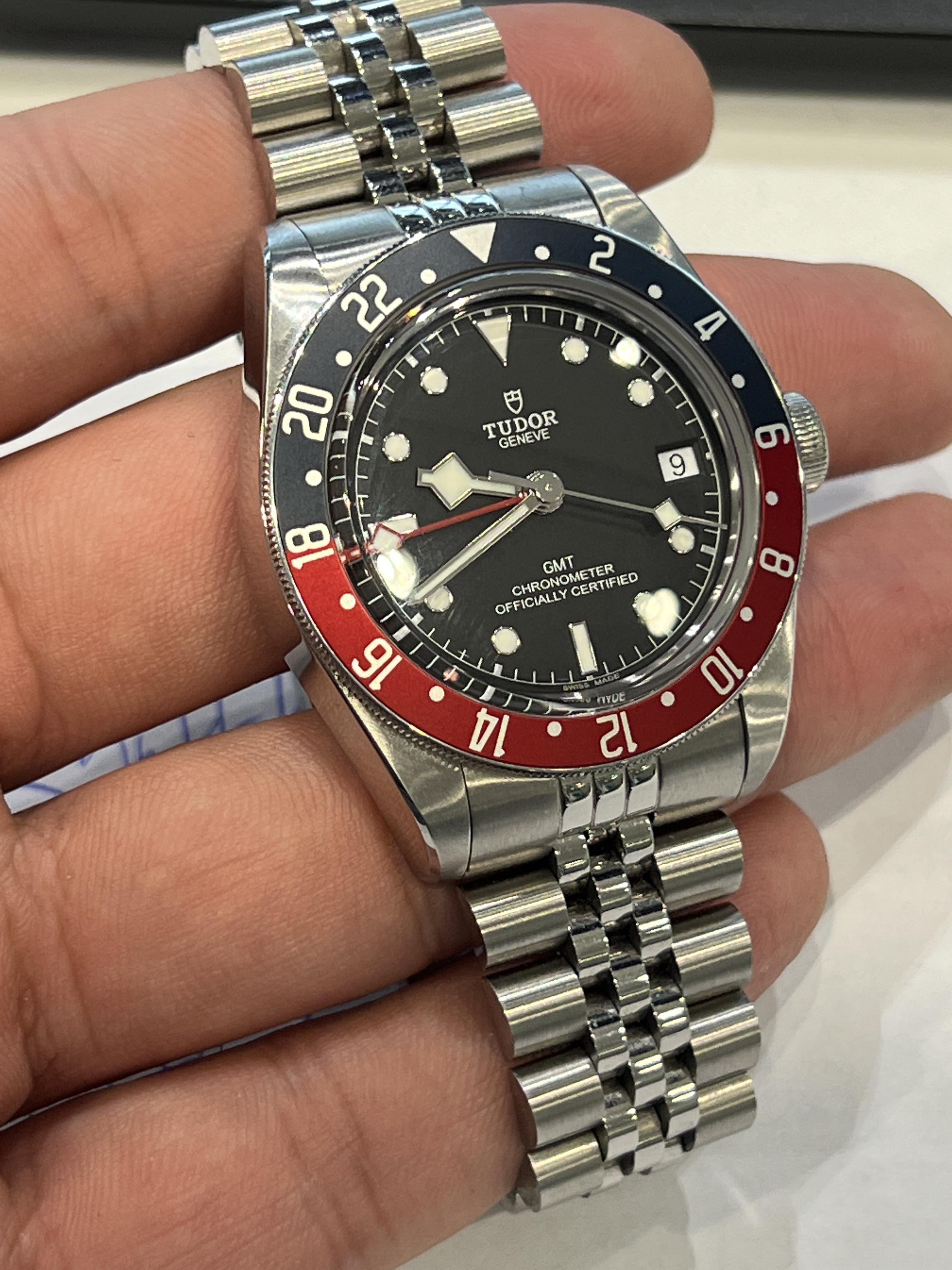 WTS/WTT] Tudor Black Bay GMT w/ OEM and Uncle Seiko bracelets FULL KIT |  WatchCharts