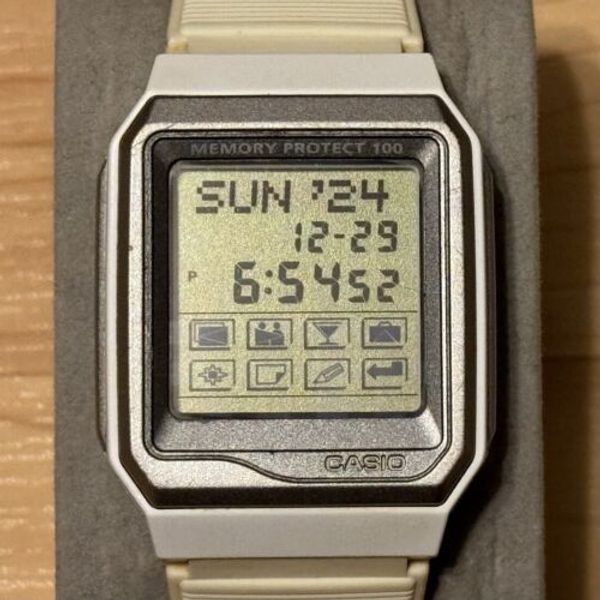 Casio Invisible Calculator Casio VDB-101JIM Invisible Machine Data Bank Touch Screen Men Digital ...