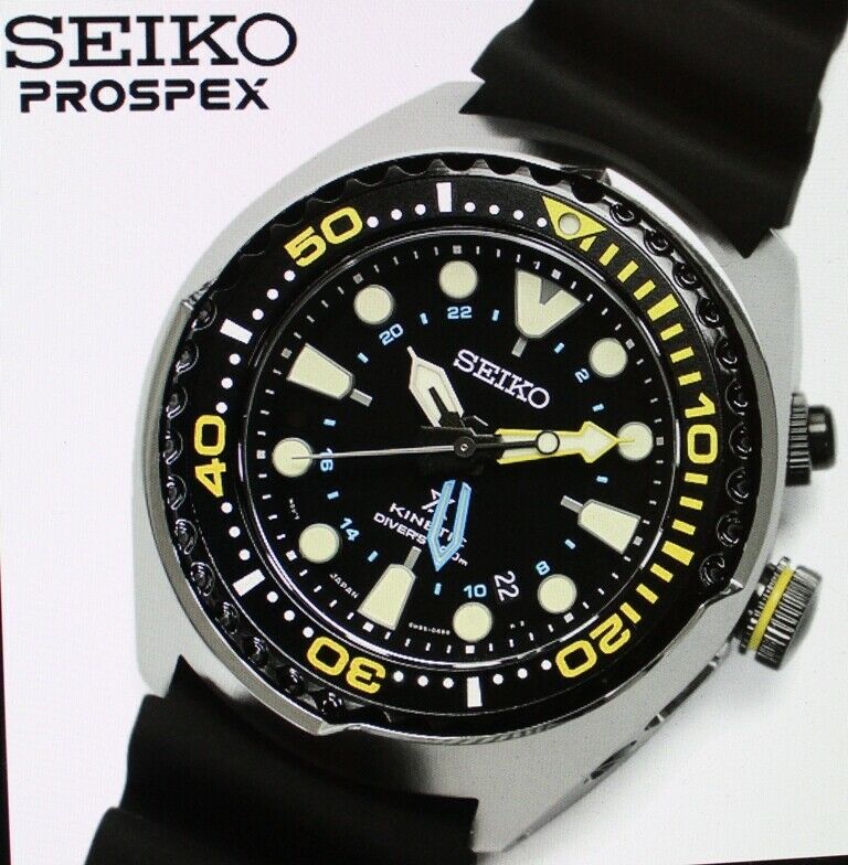 Seiko Prospex Sun021 200m GMT Diver New with Tags Complete