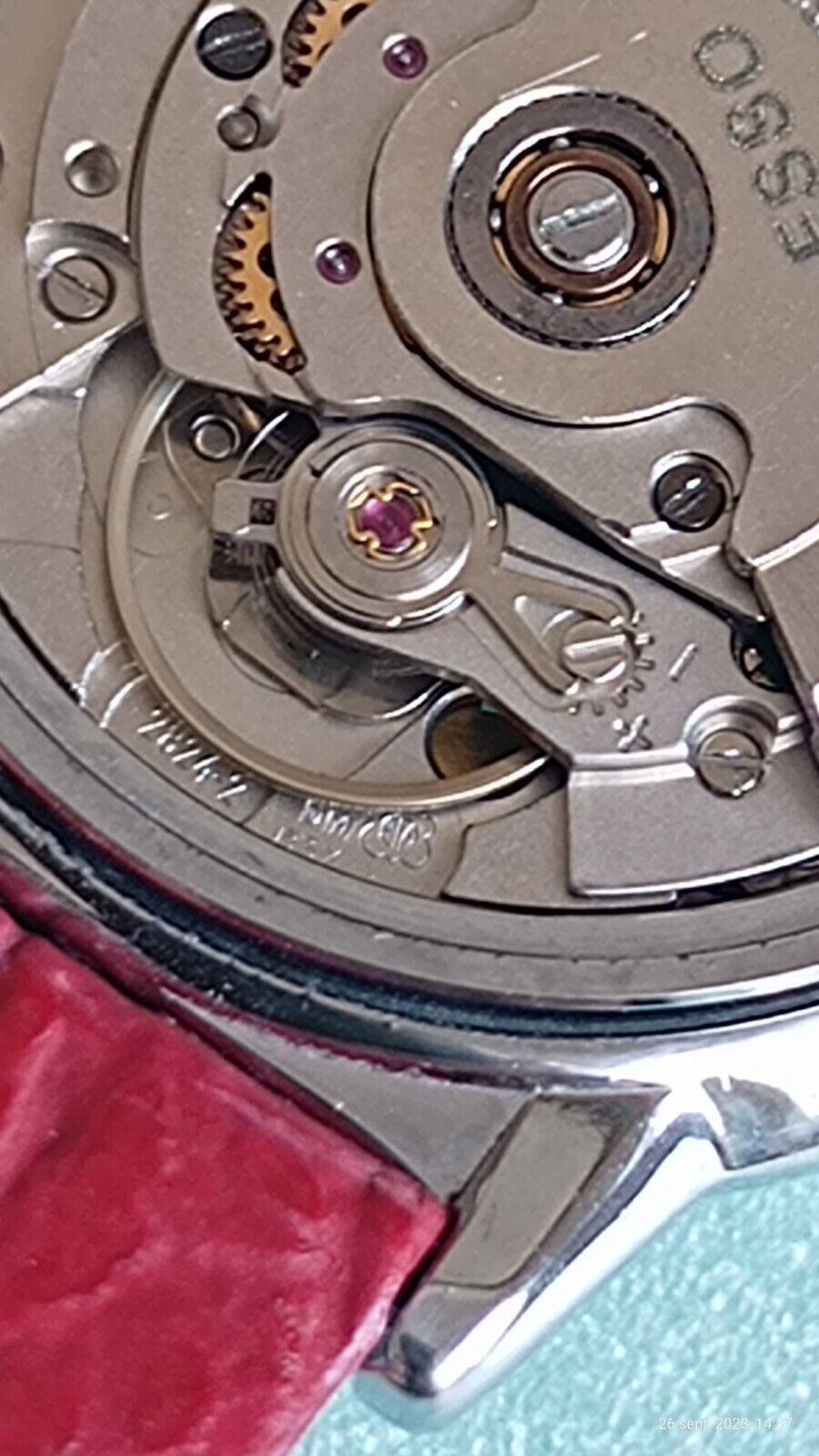 Fortis Ltd grenchen logo automatic ref.. 574.20.46 mov.. eta