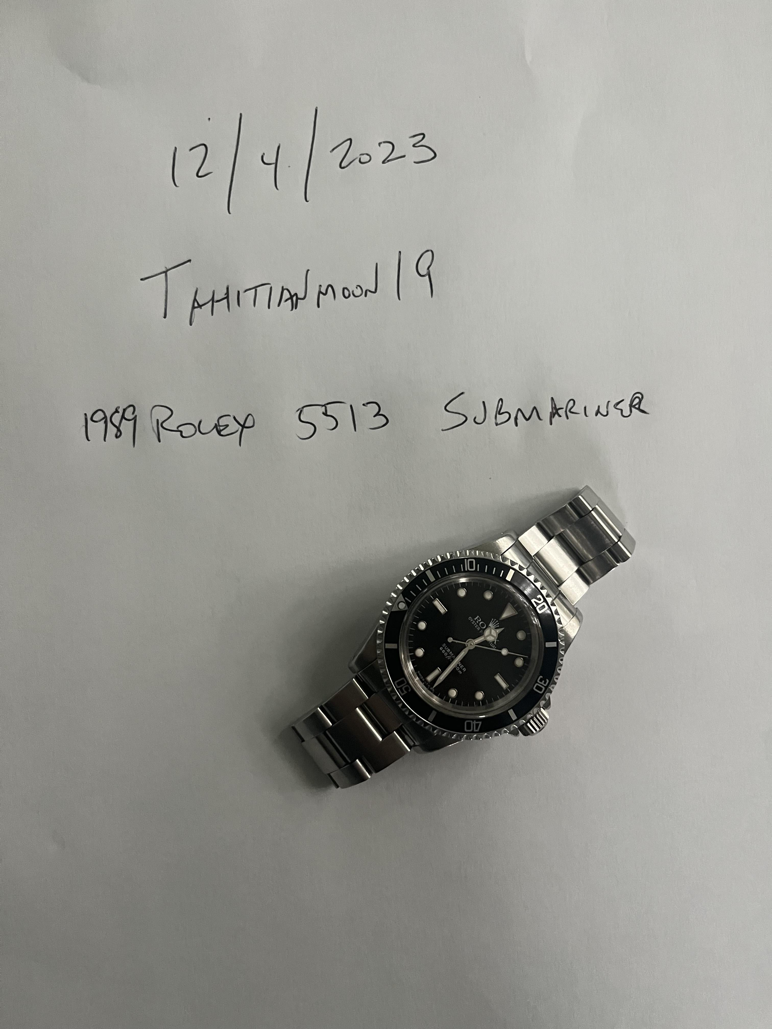 Spessore hot sale rolex submariner