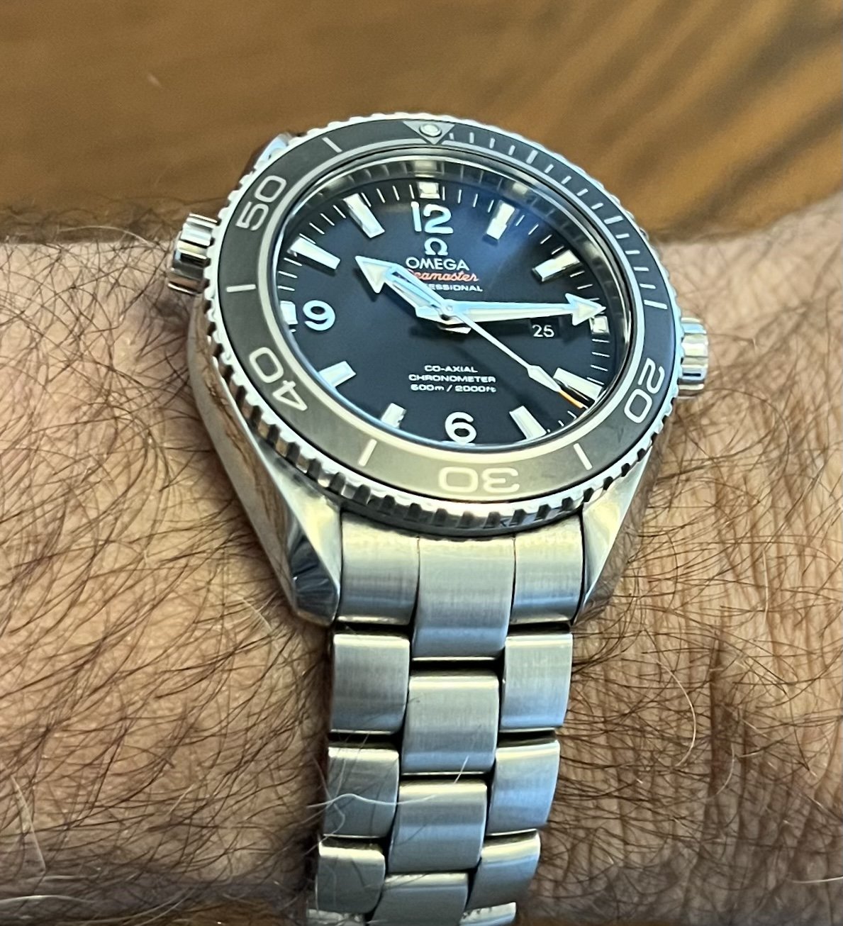 Omega seamaster discount planet ocean 37.5