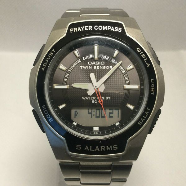 Casio Prayer Compass CPW500H Islamic watch WatchCharts Marketplace