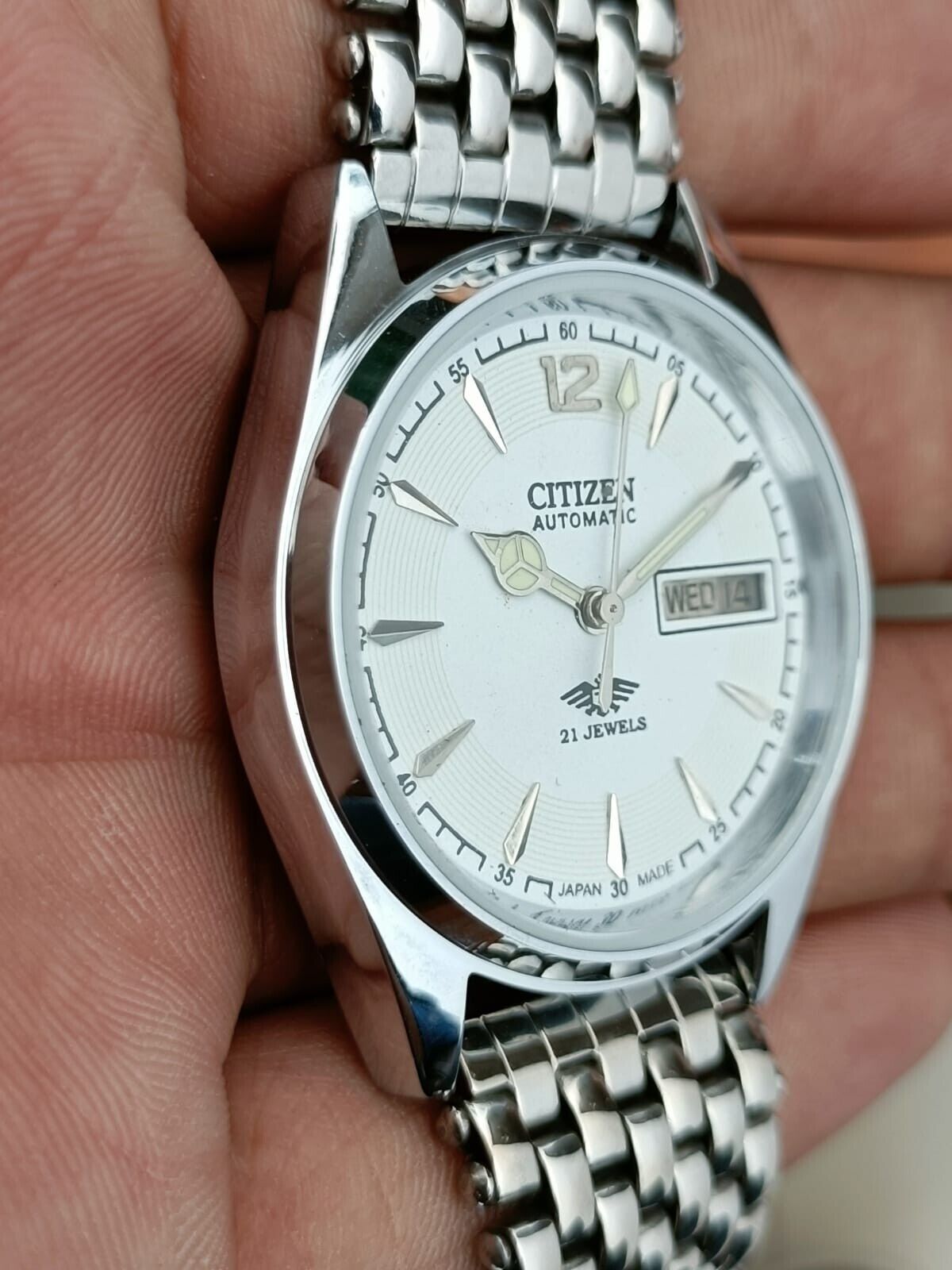 Citizen automatic 21 jewels sapphire price shops