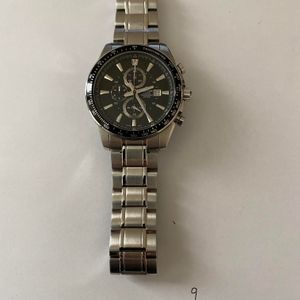 Armbanduhr Casio Edifice Schwarz Silber Gold EFV-540 Model