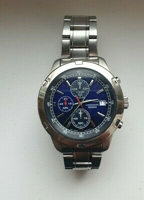 Seiko Chronograph for Men watch 4t57 0080 Watch 100m Stainless