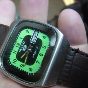 super vintage retro gents seiko 5 automatic watch 6319-7000 | WatchCharts