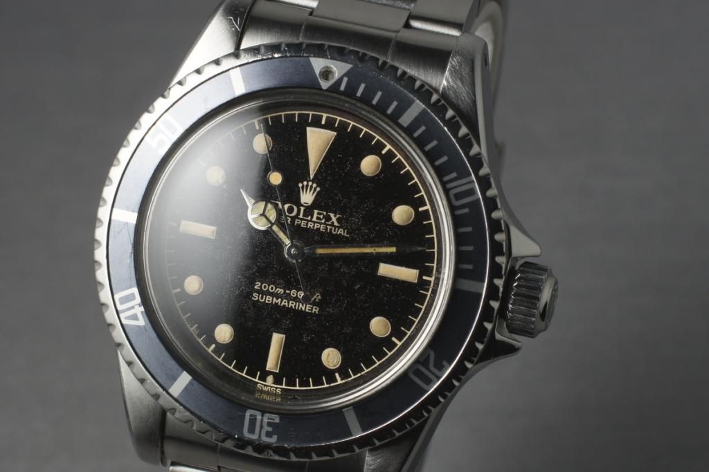 FS 1961 Rolex Submariner Ref 5512 PCG with Gilt Chapter Ring