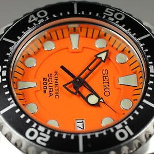 Exc+5 SEIKO PROSPEX KINETIC SBCZ015 5M62-0BL0 Men's Diver Watch