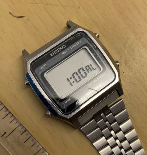 Vintage Seiko Digital Watch A914-5A09 New Battery Fitted Stopwatch/alarm |  WatchCharts