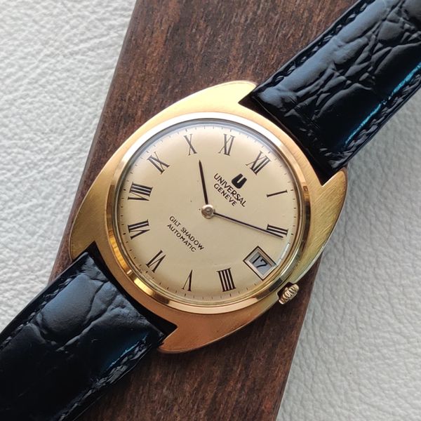 [WTS] 🚨(Final Reduction)🚨 1970s Mint Universal Genève Gilt Shadow Gold ...