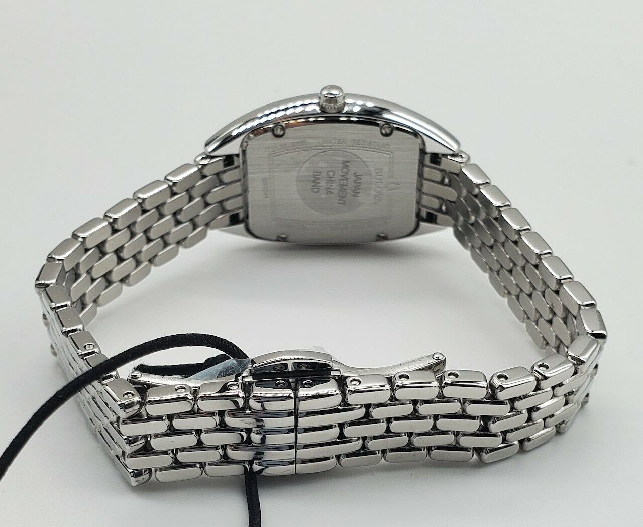 Bulova - White Mother-of-Pearl Dial Diamond Stainless 