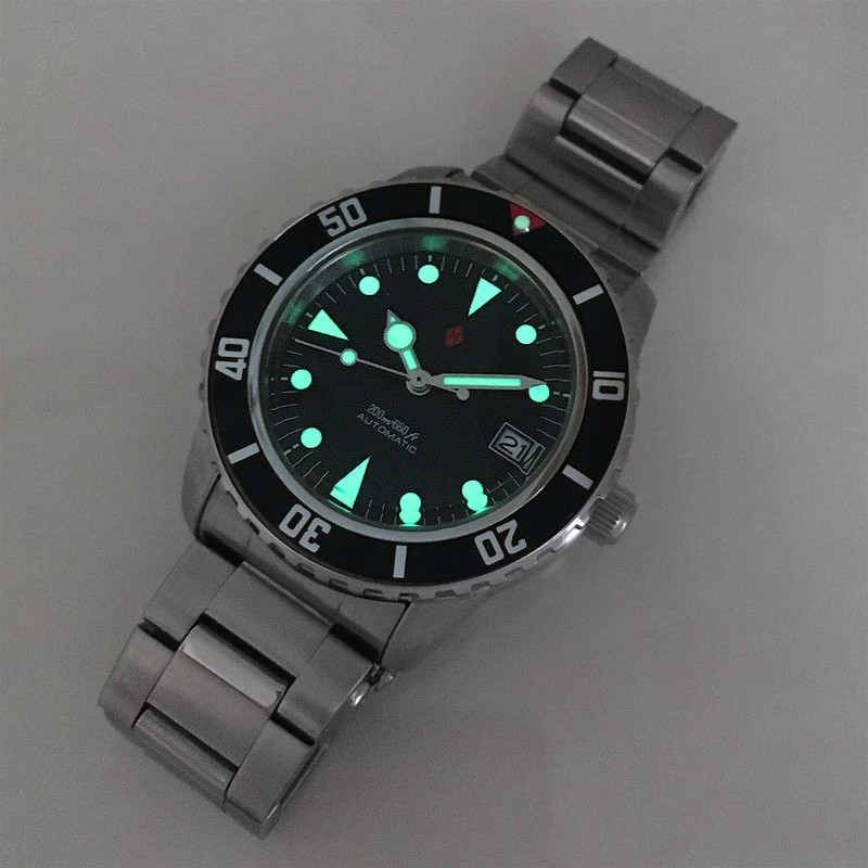 Seiko SNZH55 Non-Fifty Fathoms Mod - Dagaz parts, Tudor Sub Homage |  WatchCharts Marketplace