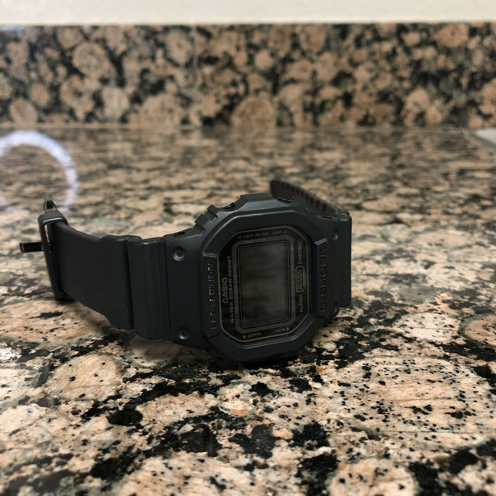 CASIO G-SHOCK DW-5600MS 3229 Black Digital Wrist Watch