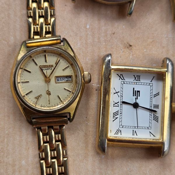 Montre Bracelet Kiple Vintage à Quartz - Pour Pièces/détachées, Non Testée, Vendue Dans Son état