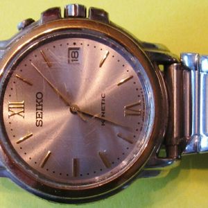 Seiko Kinetic Men's Date Wrist Watch-5M62-0B20-Japanese Movement-Parts or  Repair | WatchCharts