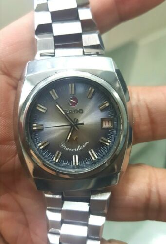 VINTAGE RADO MANNHEIM AUTOMATIC SWISS MENS WATCH ALL PARTS