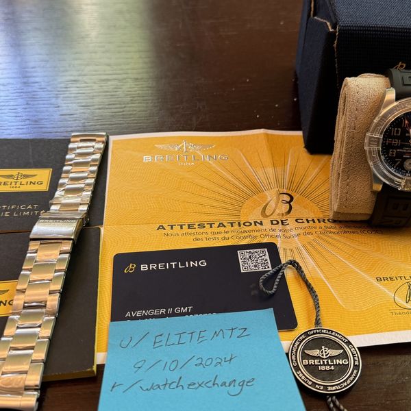 [WTS] Breitling FBI Field Agent Special Edition - Box and Papers ...